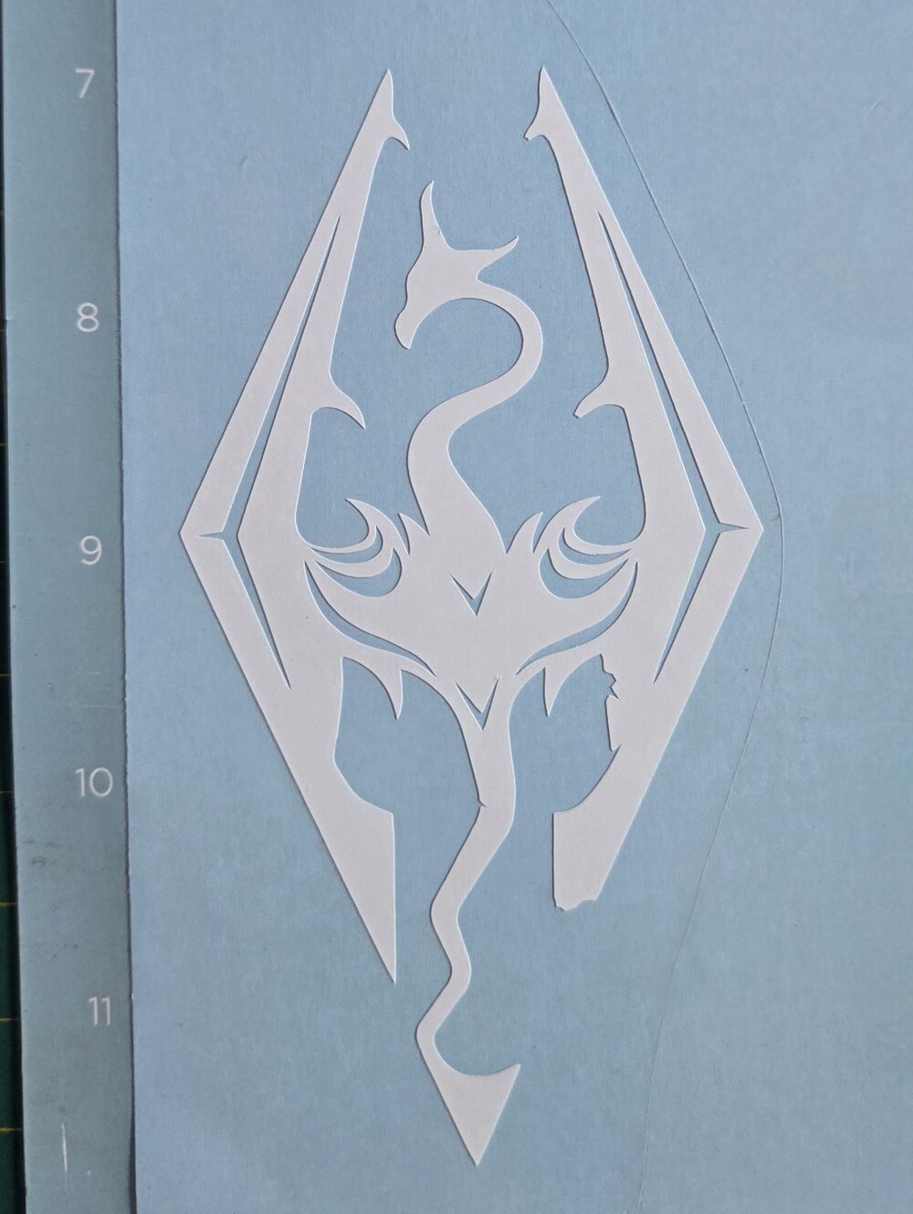 Skyrim Imperial Symbol Vinyl Decal